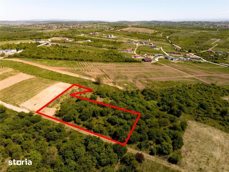 Teren de 2414 mp, în Iorga