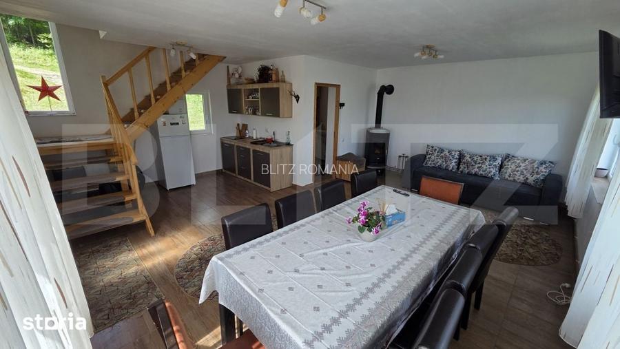 Casa de vacanta, 80 mp, refugiu in natura, 15 min de oras, zona Ampoi