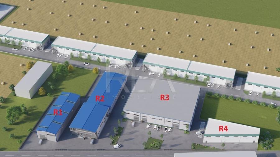 Spațiu industrial, de 11,900 mp, în Popești-Leordeni