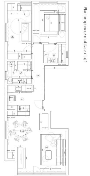 Apartament cu 3 camere în Floreasca