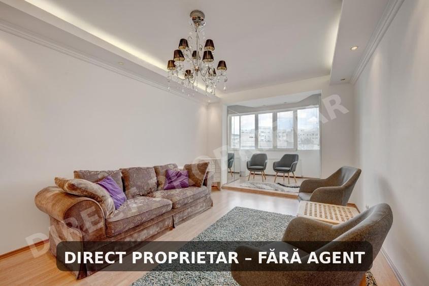 Apartament cu 2 camere decomandat, mobilat în Dorobanți