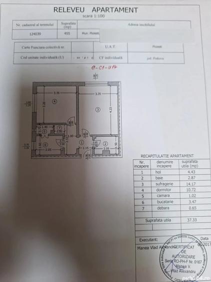 Apartament 2 camere, 37 mp, zonă Vest - 6