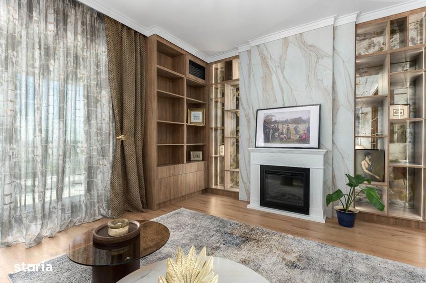Apartament cu 3 camere, mobilat în Bucureștii Noi