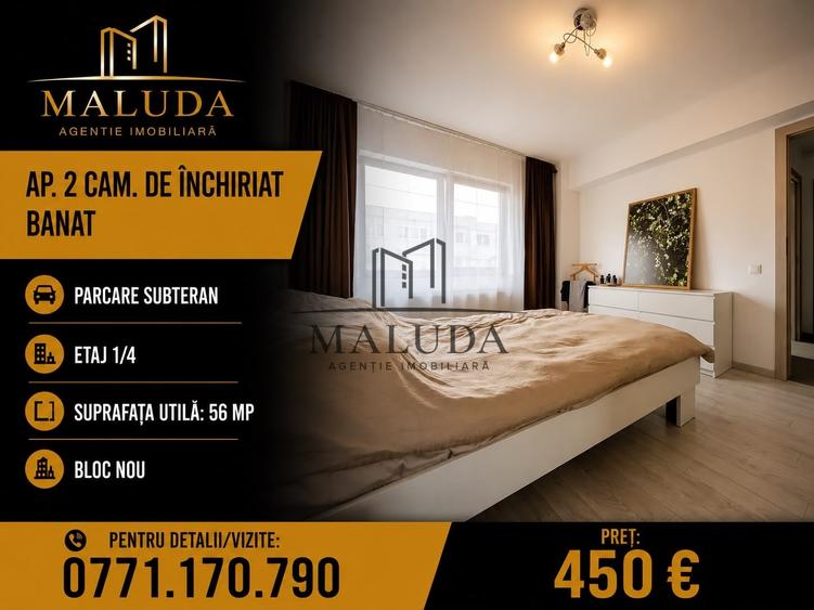 Apartament de inchiriat cu 2 camere, Banat - 1
