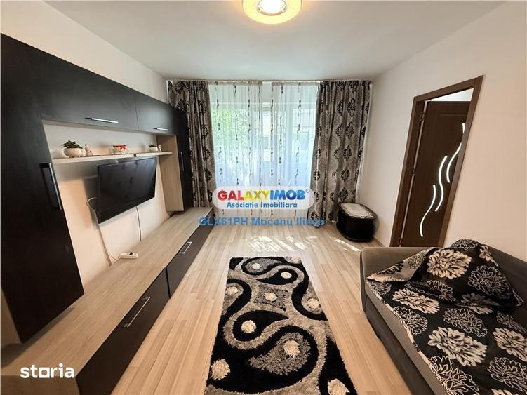 Apartament cu 2 camere nedecomandat, mobilat în Malu Roșu