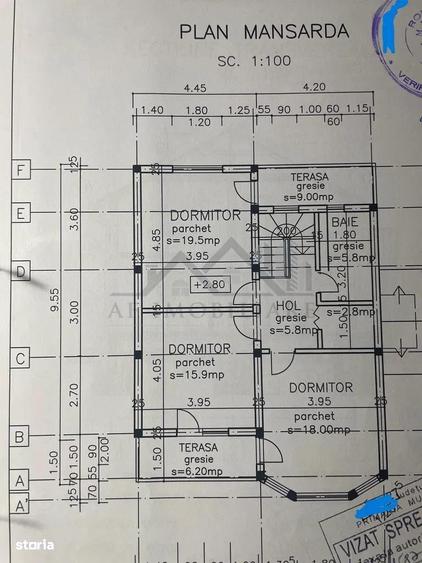 Bucium apropae de Hanul Trei Sarmale Vila P+E Su=162mp Teren 800mp - 5