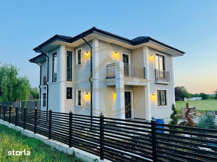 Casă cu 5 camere cu Teren 500 Mp în Corbeanca