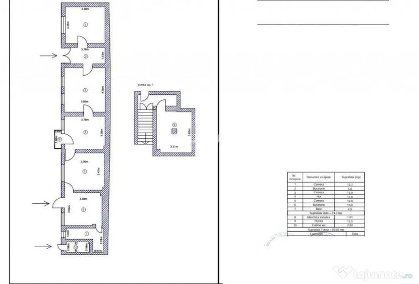 Casa zona Armeneasca- Mosilor, str. Toamnei, Bucuresti - Bucuresti (Bucuresti-Ilfov)