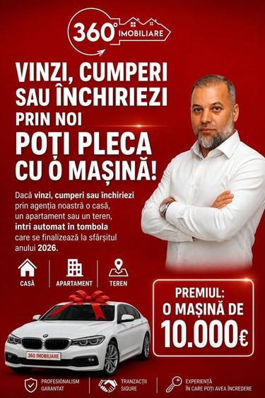 Apartament cu 2 camere semidecomandat în Șagului