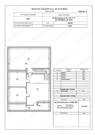 Casă cu 4 camere cu Teren 560 Mp în Tâncăbești
