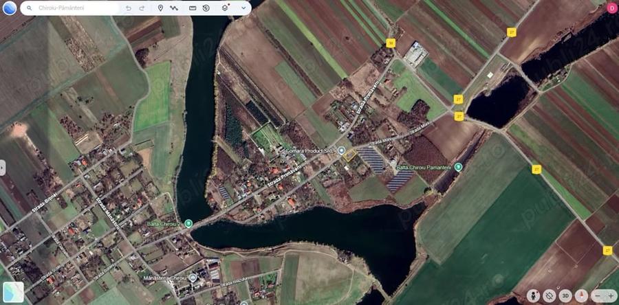 Teren de 1030 mp, în Chiroiu-Pământeni