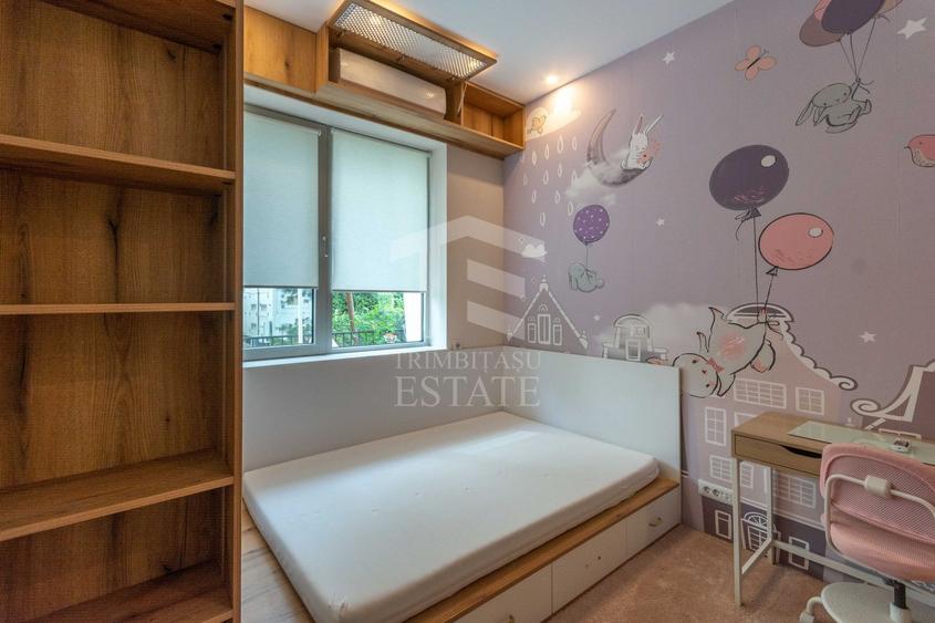Apartament cu 3 camere decomandat, mobilat în Domenii
