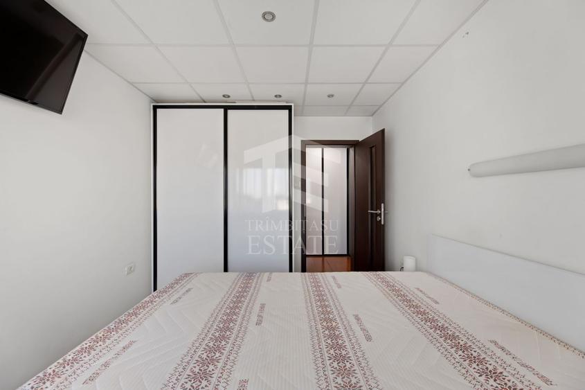 Apartament cu 2 camere semidecomandat, mobilat în Șagului