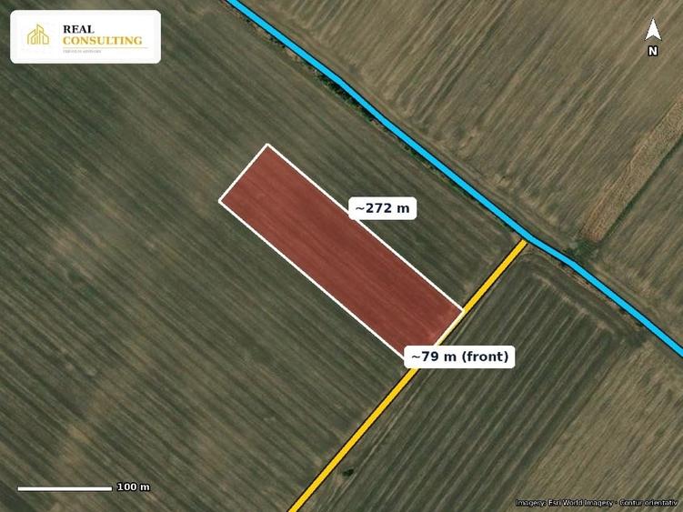 Teren Construcții intravilan de 21491 mp, în Jilava