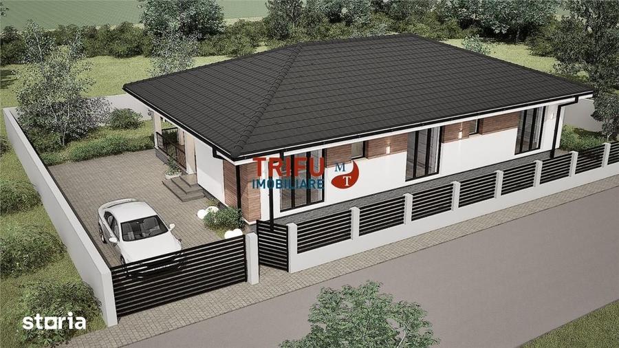 Casă cu 4 camere cu Teren 600 Mp în Tolstoi