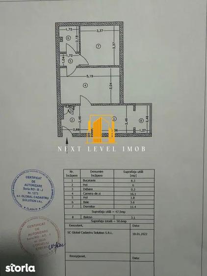 Apartament cu 2 camere în Banat