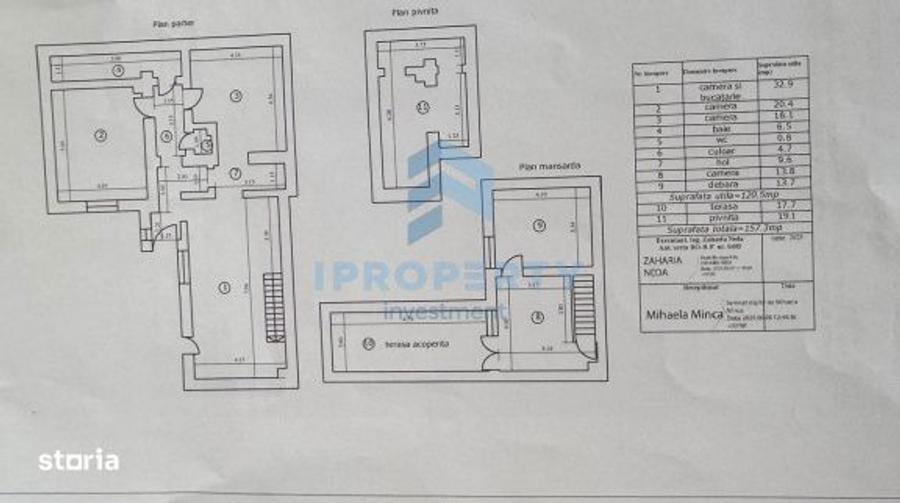 Casă cu 5 camere cu Teren 250 Mp în 1 Mai