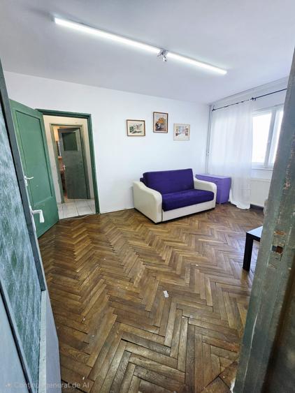 Apartament cu 2 camere semidecomandat în Vest