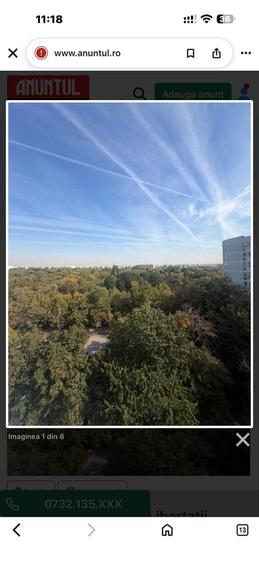 Apartament cu 2 camere semidecomandat în Libertății