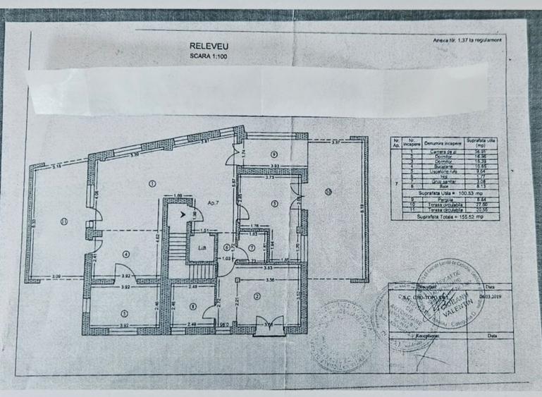 Apartament cu 3 camere decomandat în Pipera