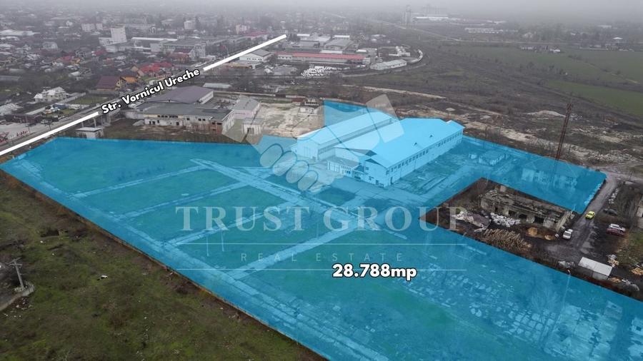Teren Construcții intravilan de 28788 mp, în Est