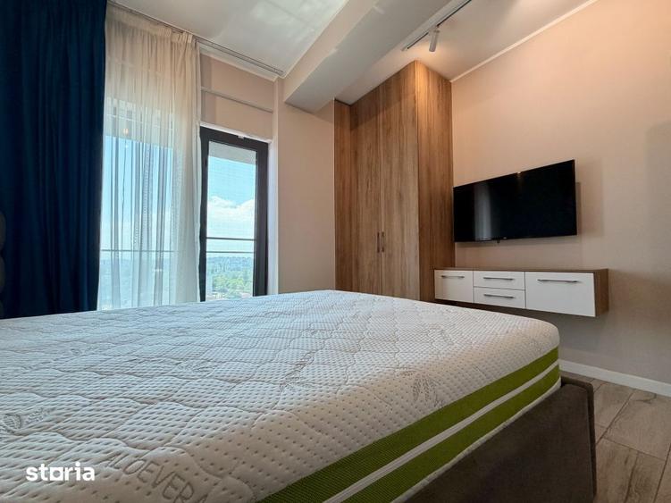 Apartament cu 3 camere, mobilat în Faleza Nord