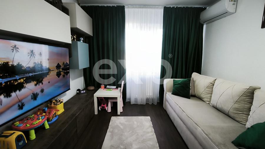 Apartament cu 2 camere semidecomandat, mobilat în Trivale