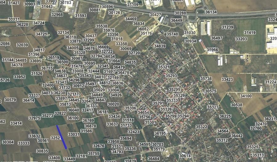 Teren agricol intravilan de 10300 mp, în Bolintin-Deal