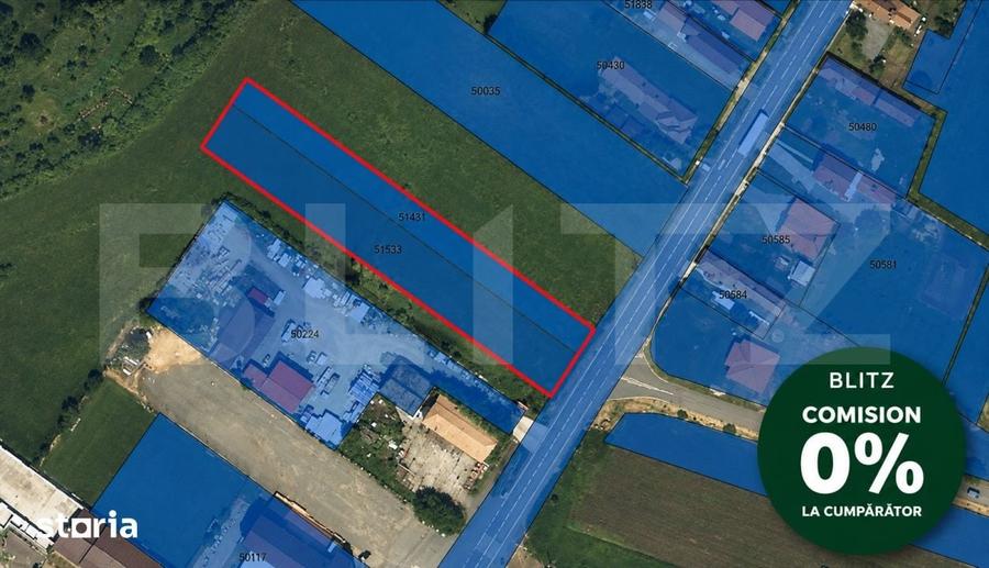 Teren intravilan de vanzare, 4.000 mp (40 ari), zona Morareni - 4