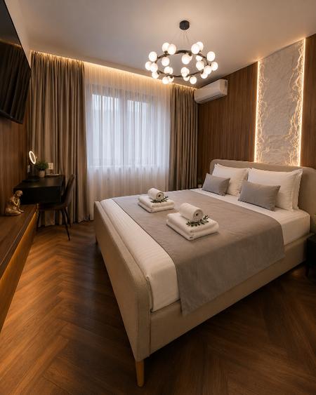Apartament cu 3 camere semidecomandat, mobilat în Ștefan cel Mare