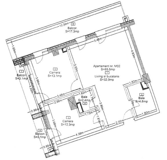 Apartament cu 3 camere amenajat ultramodern, ready to move in Zorilor - 14