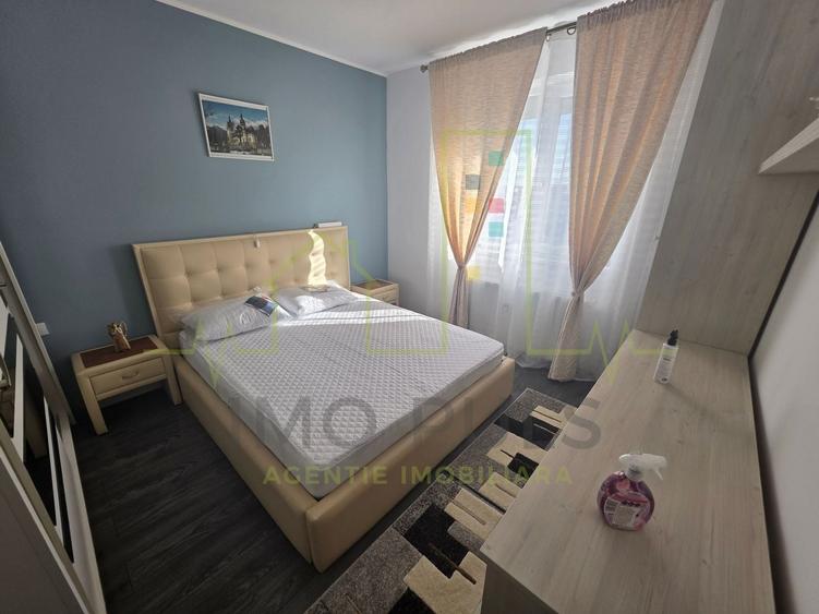 Apartament cu 2 camere semidecomandat, mobilat în Girocului