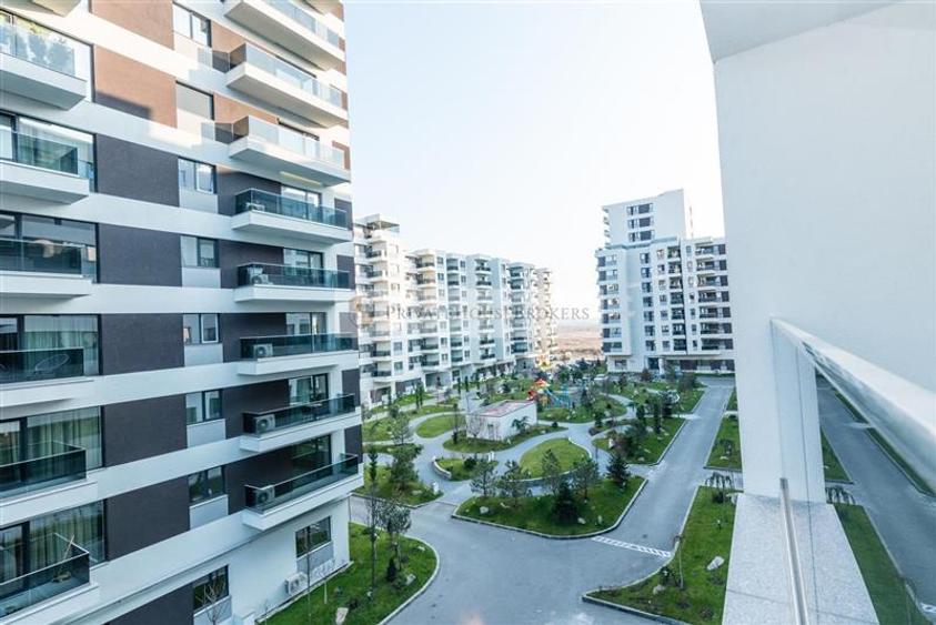 Apartament cu 2 camere semidecomandat, mobilat în Pipera