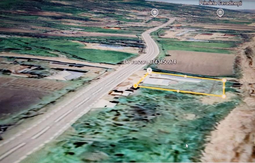 Casă cu 2 camere cu Teren 800 Mp în Cavadinești