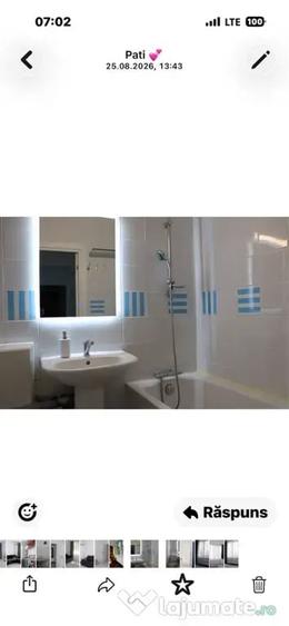 Apartament cu 3 camere semidecomandat în Central