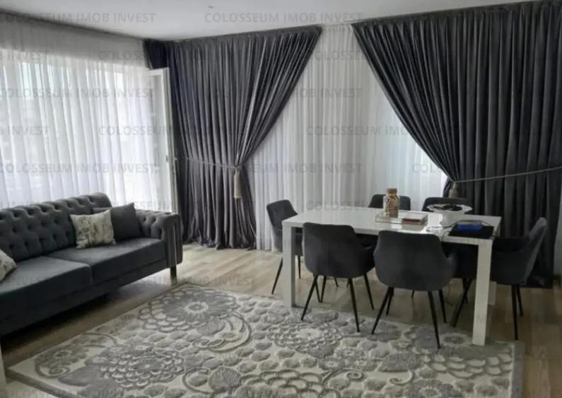 Apartament cu 3 camere decomandat, mobilat în Tractorul