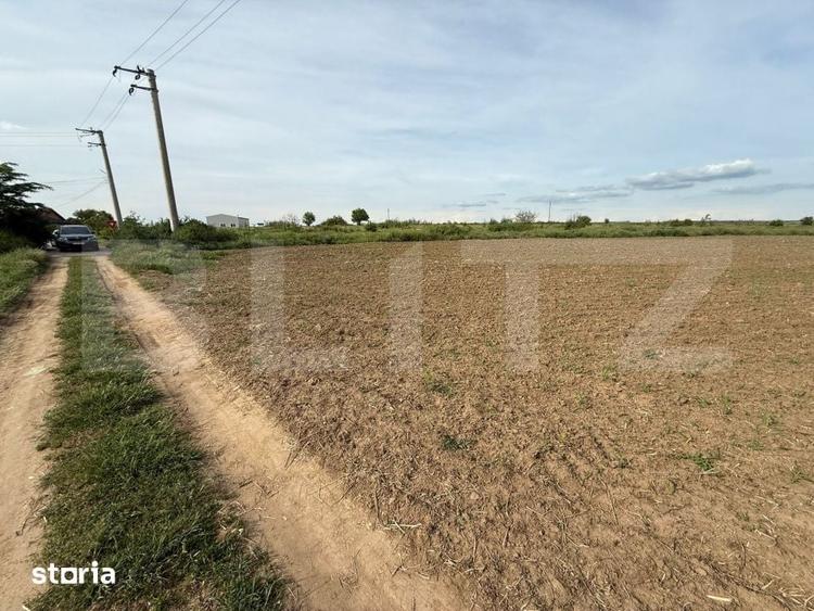 Teren de 2850 mp, în Malu Mare