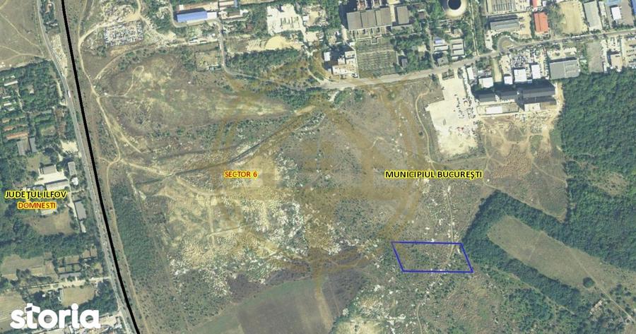 Teren de 13000 mp, în Prelungirea Ghencea