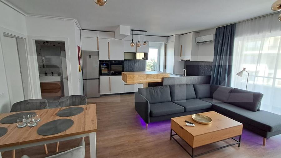 Apartament cu 2 camere, mobilat în Central