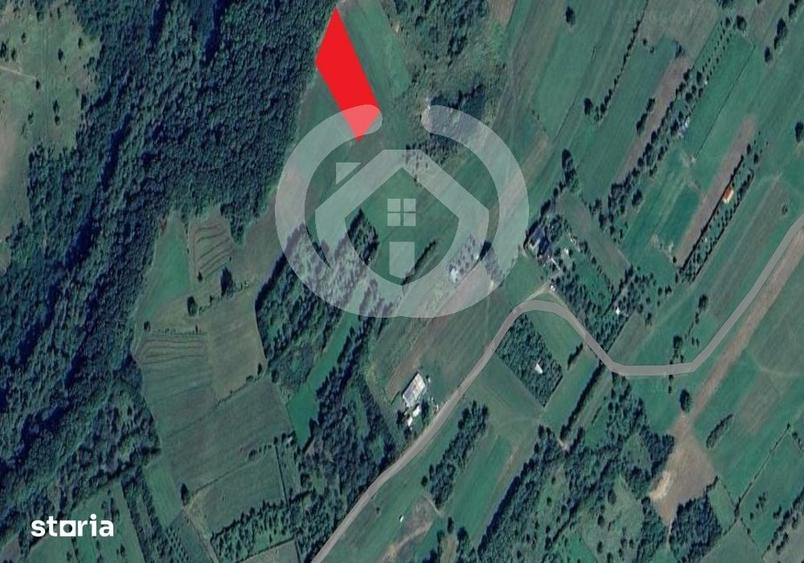 Teren de 1342 mp, în Poplaca