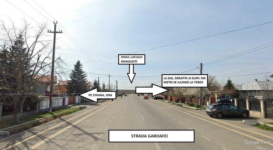 Proprietar Teren Intravilan Cornetu - 4.180 mp, 10 /mp 2 deschideri la drum - 5