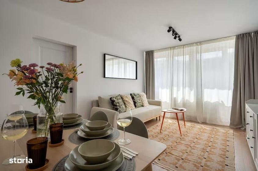 Apartament cu 2 camere, mobilat în P-ța Universității
