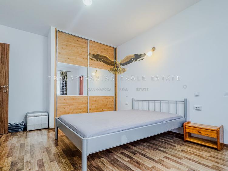 Apartament cu 2 camere semidecomandat, mobilat în Florești