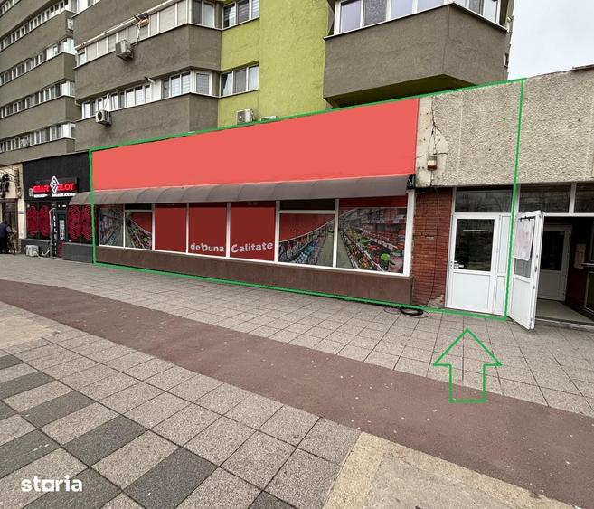 Spațiu comercial, de 80 mp, în Unirii Nord