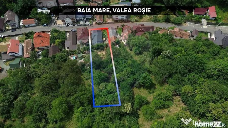 Casă cu 3 camere cu Teren 1071 Mp în Valea Roșie