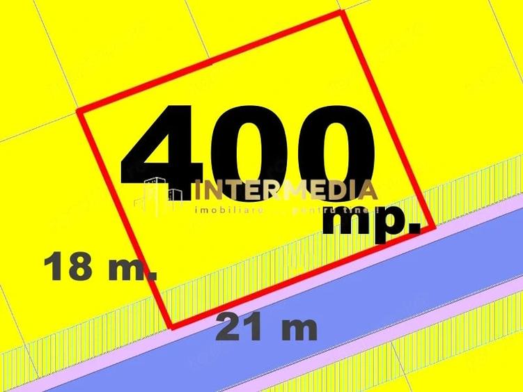 Teren intravilan construibil de vanzare Mice?ti 400mp, utilitati, strada publica - 2