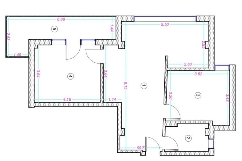 Apartament 3 camere, 66mp, terasa, zona Donath - 6