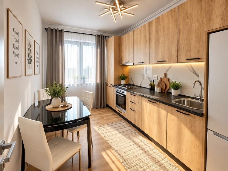 Apartament cu 2 camere decomandat, mobilat în Pipera
