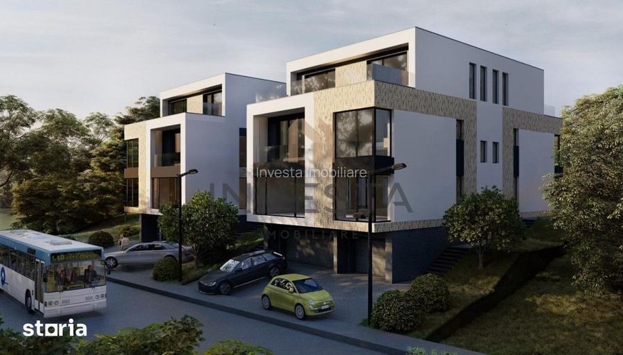 Apartament 4 camere in imobil tip vila,121.74 mp utili + terasa 28 mp!