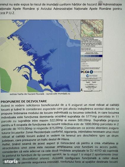 Teren de 10000 mp, în Vidra
